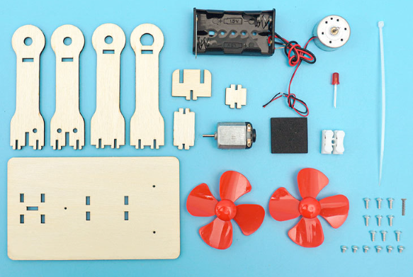 ชุดสาธิตเครื่องกำเนิดไฟฟ้าด้วยพลังงานลม