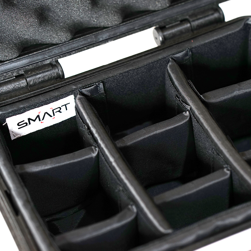 กล่องกันกระแทก Hardcase ยี่ห้อSMART รุ่น SM 272012 with Divider สำหรับใส่กล้องและอุปกรณ์ ราคาถูก