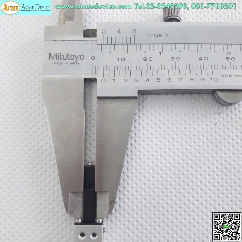 Linear Ball Slide Del-tron รุ่น CA-3AC, 10 mm x 48 mm, Stroke 4 mm