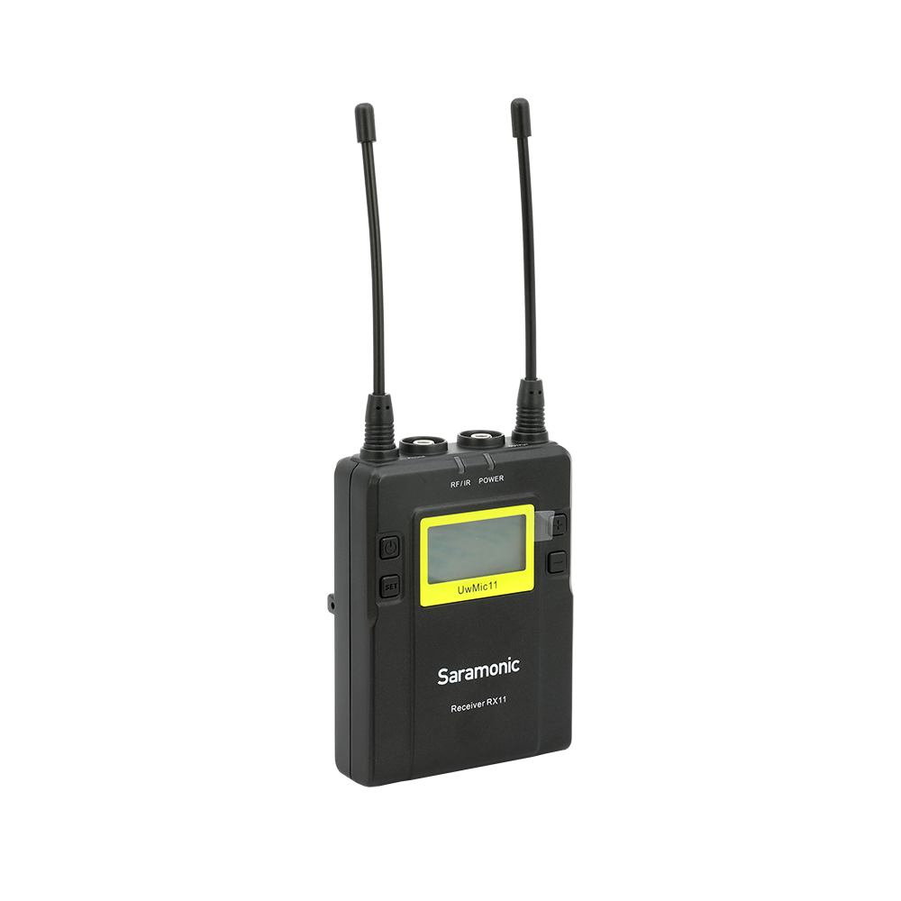 Saramonic Uwmic11TH (RX11) 11-Channel Receiver Digital UHF Wireless Lavalier Microphone System รับประกันศูนย์ไทย 1 ปี