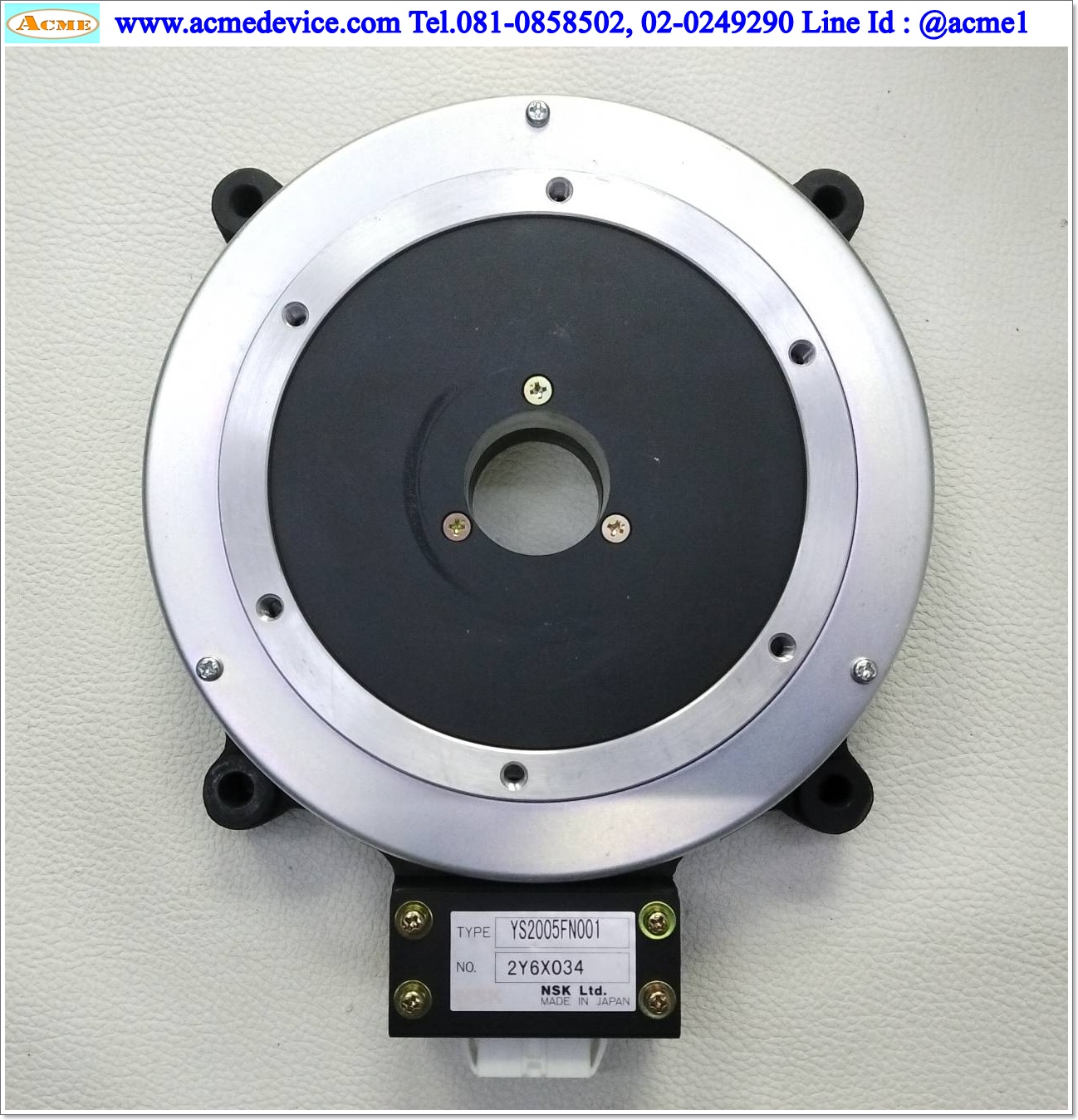 Direct Drive Servo NSK รุ่น ESA-Y2005A23-21.1 & Motor YS2005FN001, Torque 5 N.m