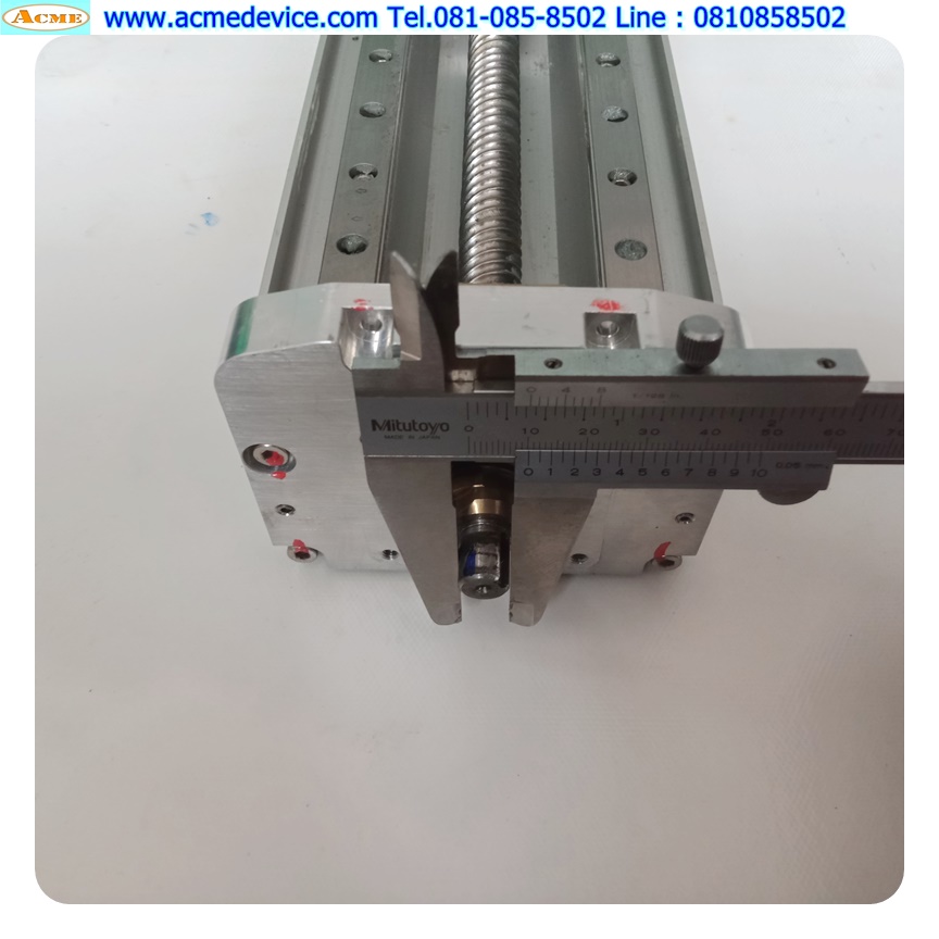 แกนสำเร็จรูป Ball Screw ขนาด 110 mm. x 630 mm., Stroke 405 mm., Pit 16 mm. + Linear 540 mm.