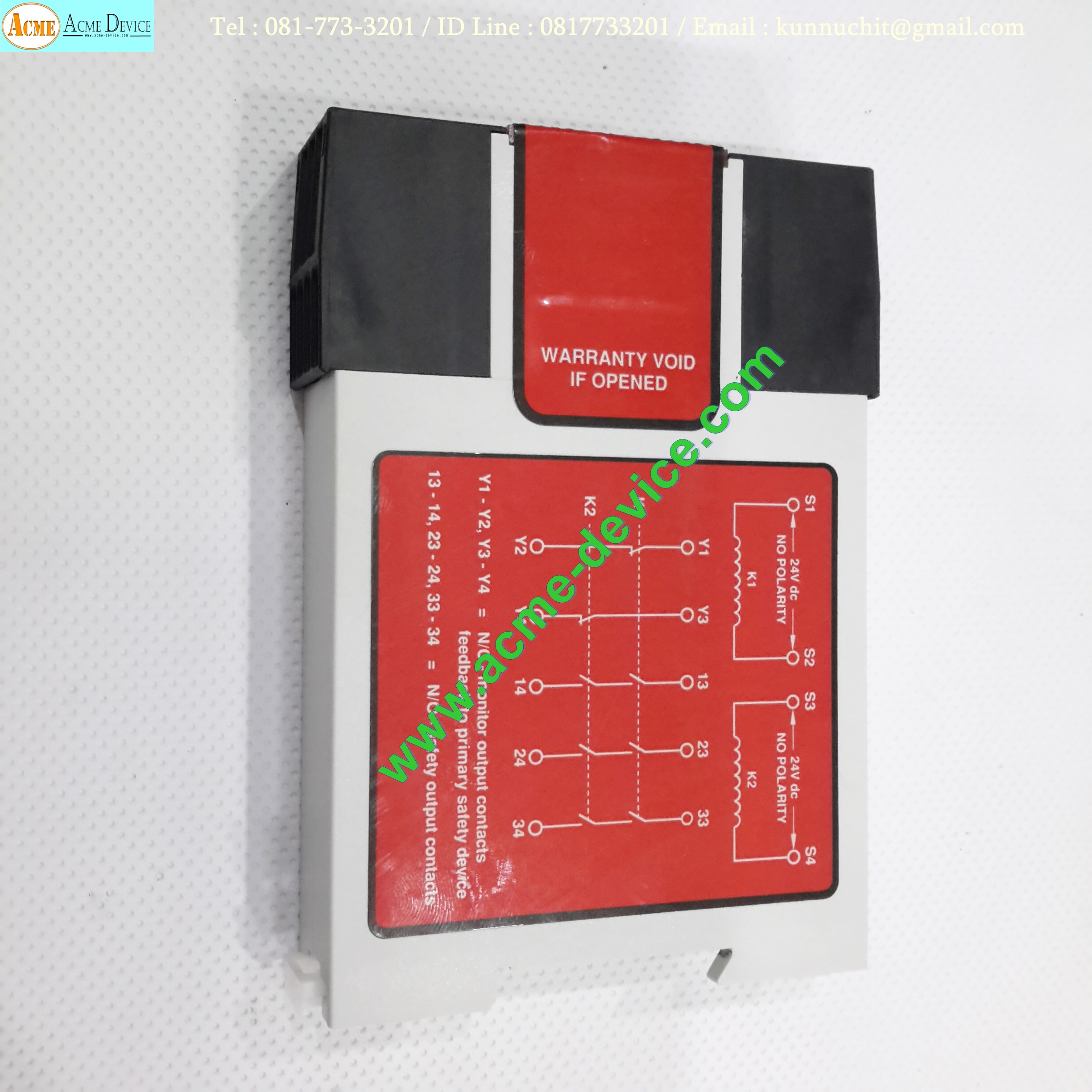 Safety Relay Banner รุ่น IM-T-9A (มือสอง)