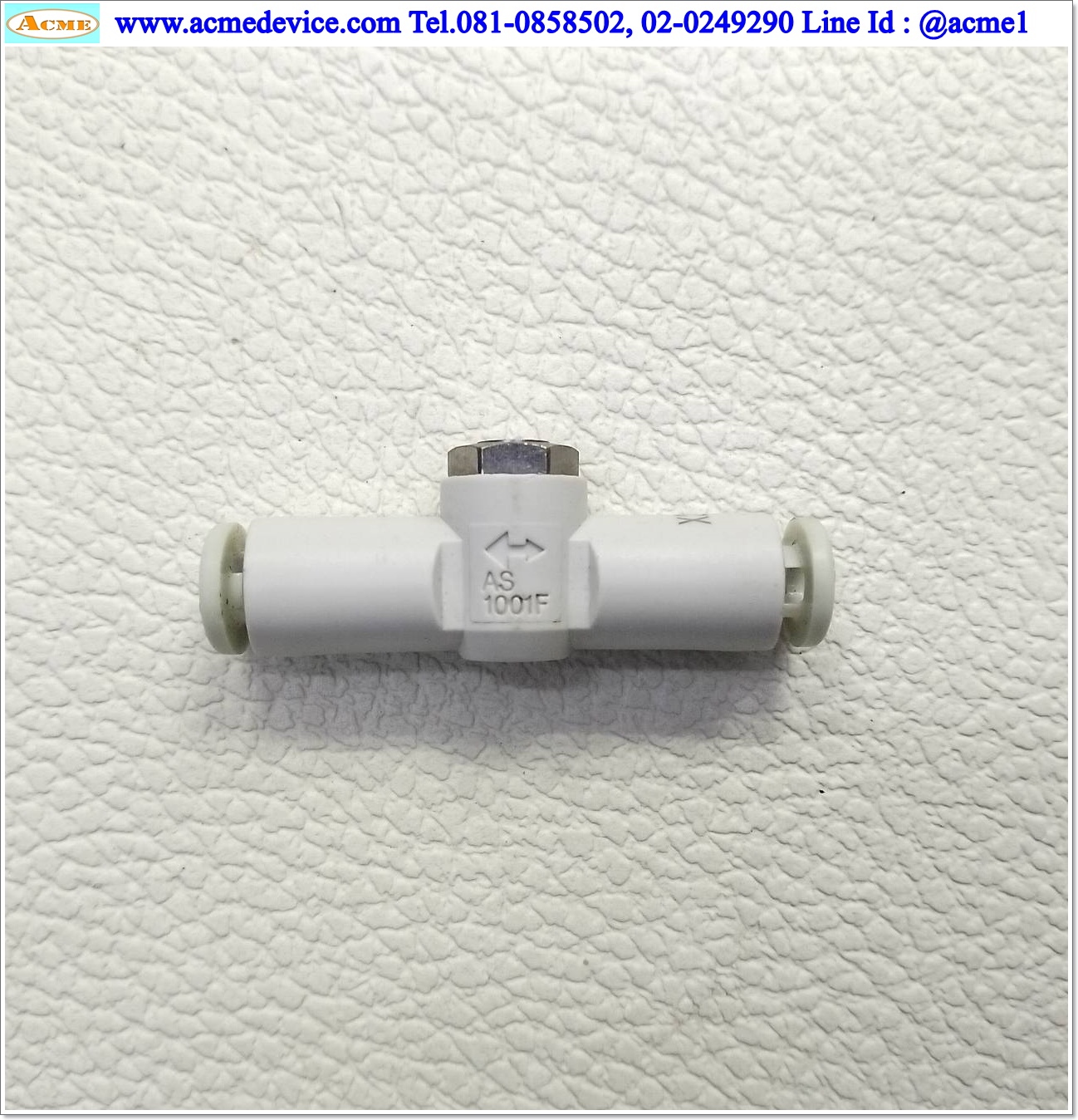 Flow Control SMC รุ่น AS1001F-04-X250, Fixed Orifice, สายลม 4 มม.