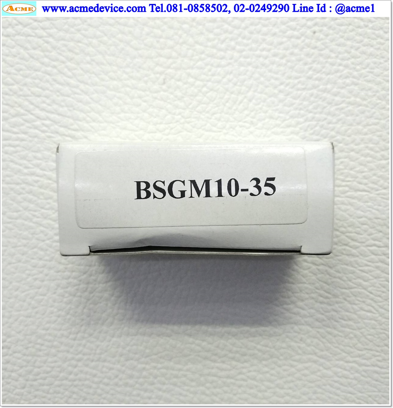 Linear Ball Slide Misumi รุ่น BSGM10-35, ขนาด 10 x 35 mm.