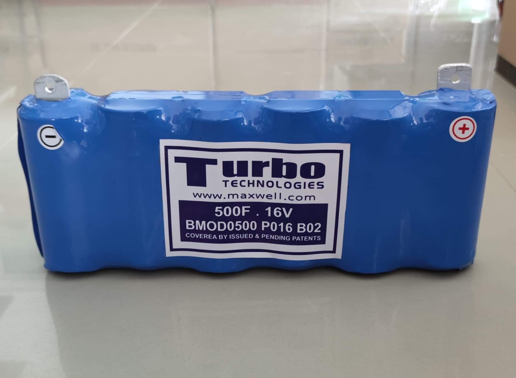 คาปา 16V 500F (2.7V 3000F x6) แบบแถวยาวเรียง 6ลูก