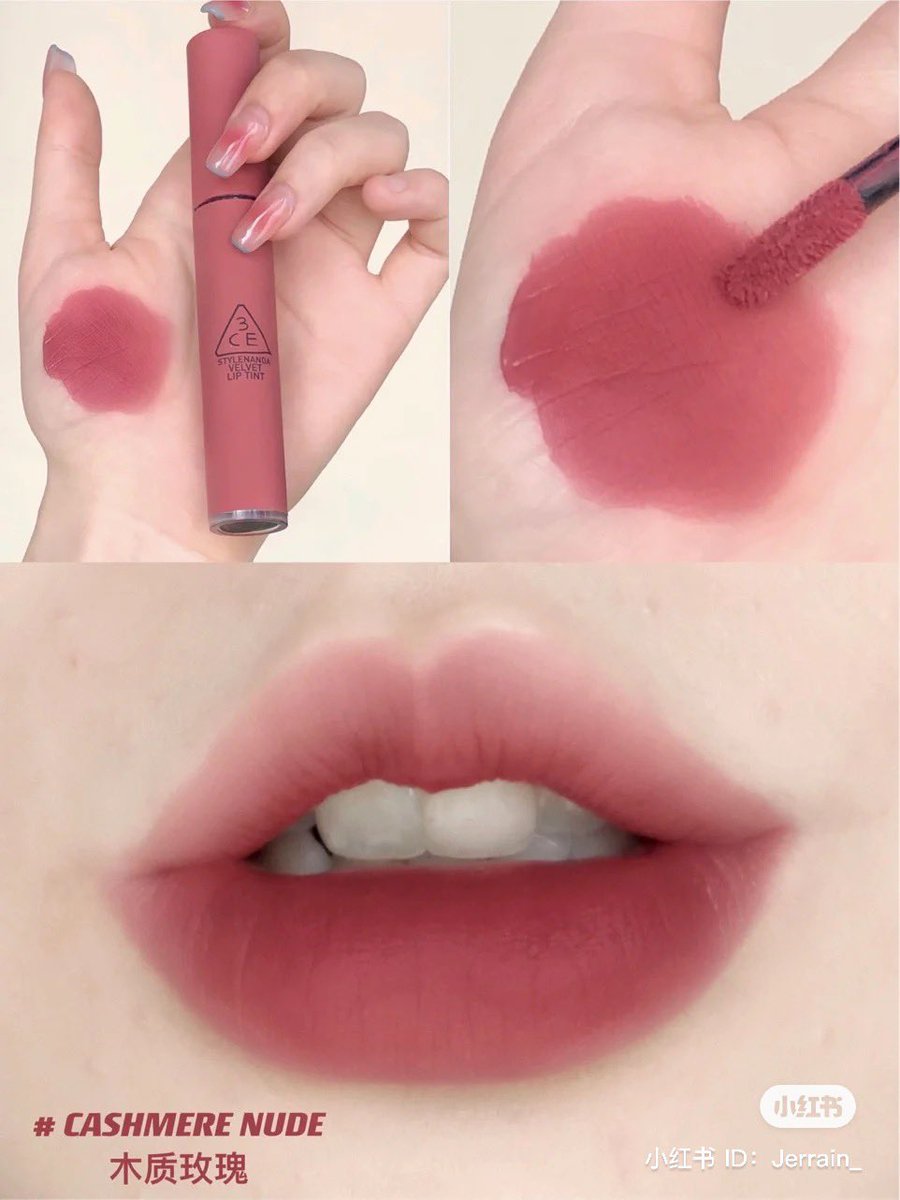 ลิปเนื้อเวลเวตแมท 3CE Velvet Lip Tint สี Cashmere Nude