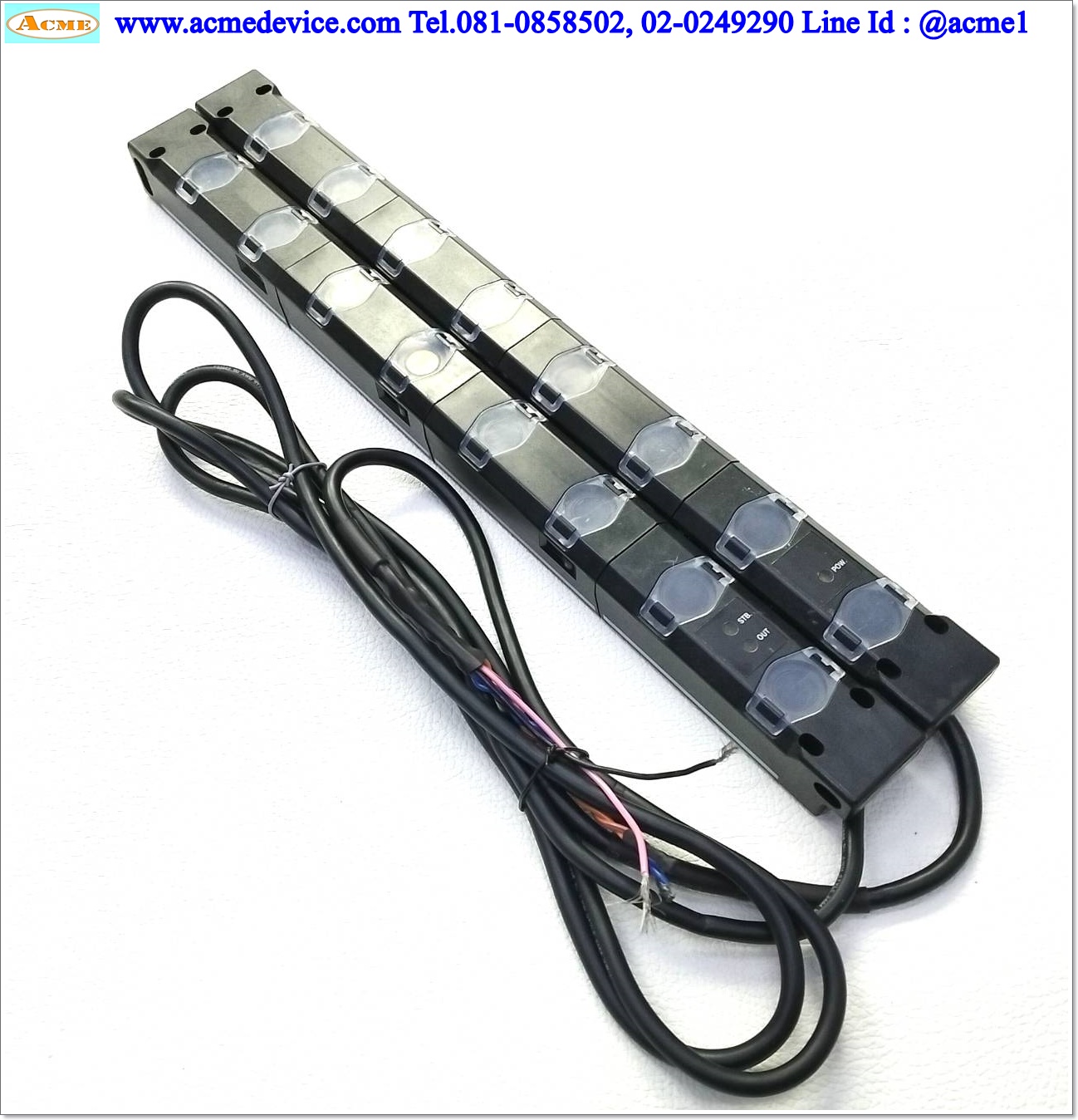 Area Sensor Keyence รุ่น PJ-55A (R) + PJ-55A (T), Output NPN, ยาว 355 mm., ระยะ 5 M.
