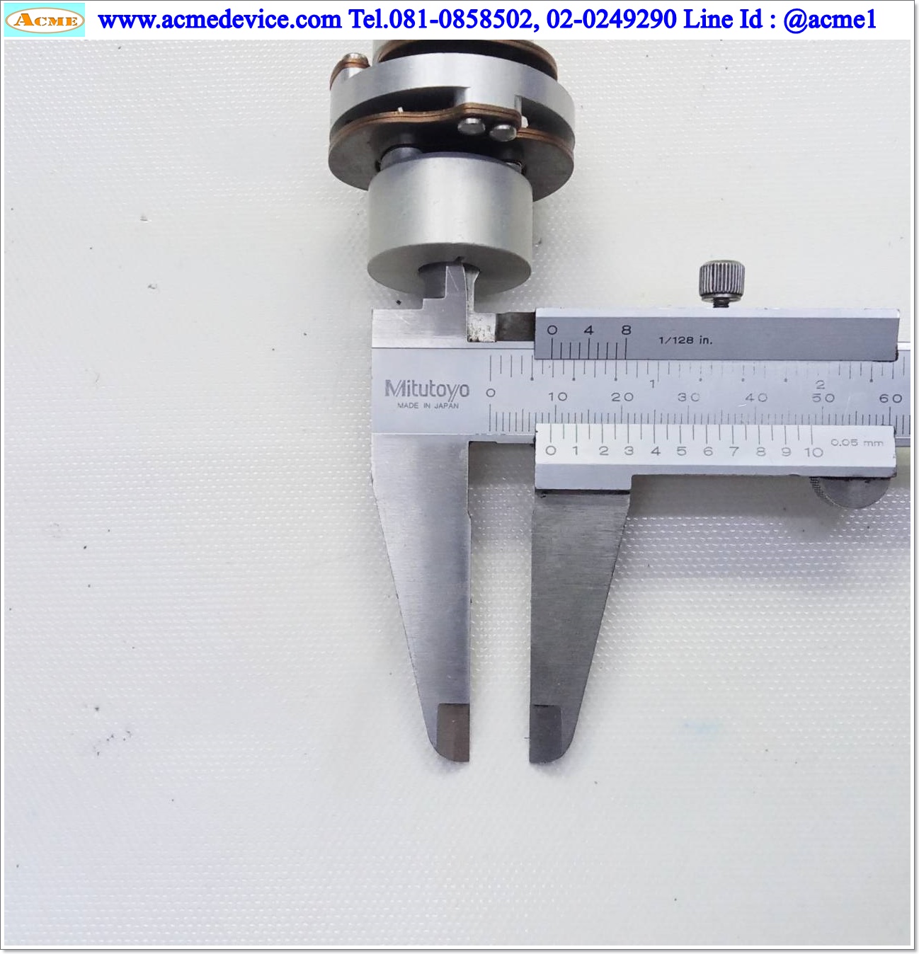 Coupling BERG ขนาด ID 0.25"/0.375", OD 1.5", L 1.82", CO20-16, Spring Coupling