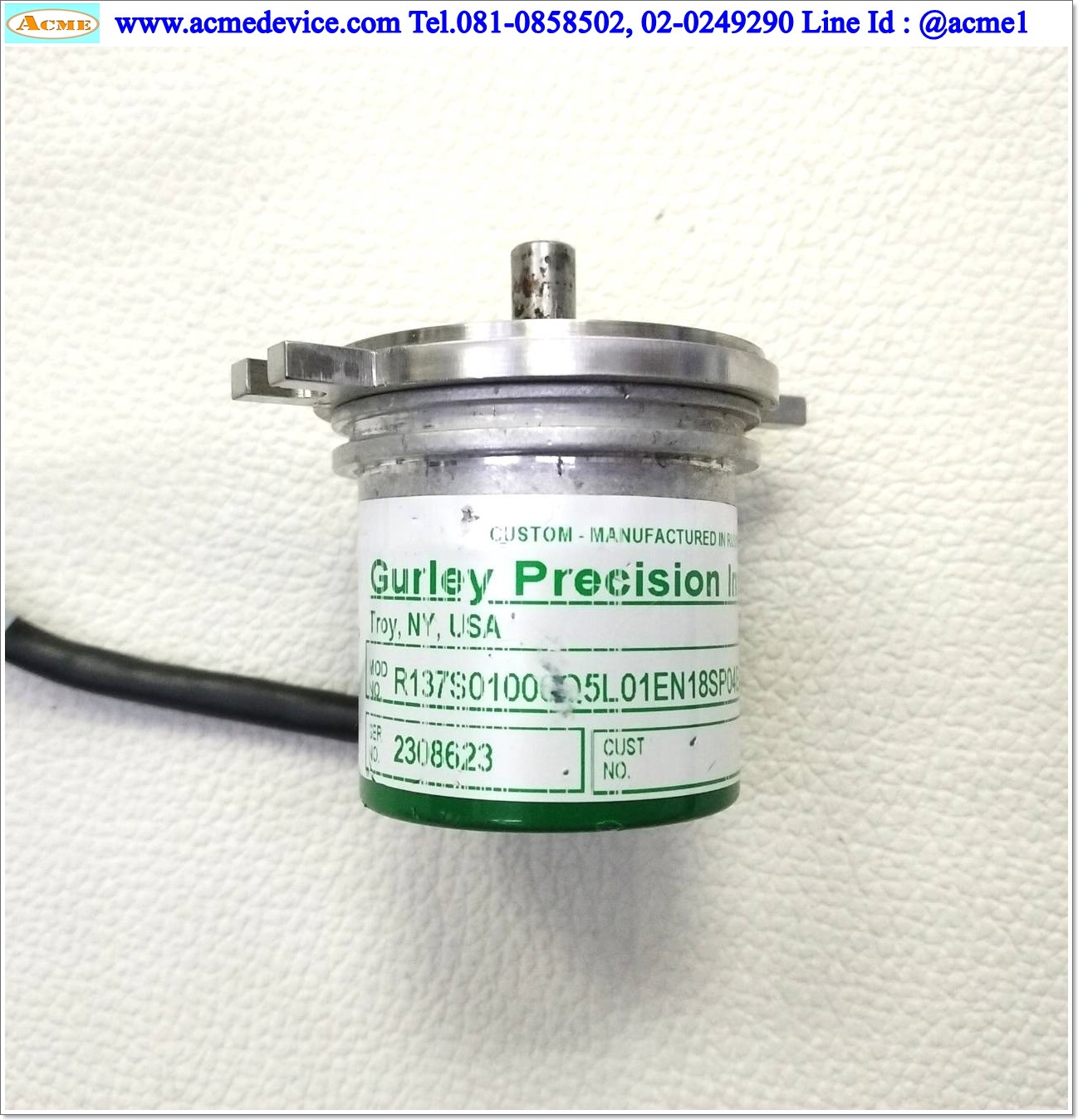 Rotary Encoder Gurley Precision รุ่น R137S01000Q5L01EN18SP04EA, 5V, 1000P/R