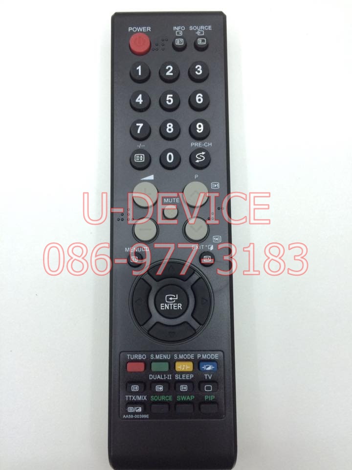 รีโมททีวี Samsung รุ่น399E