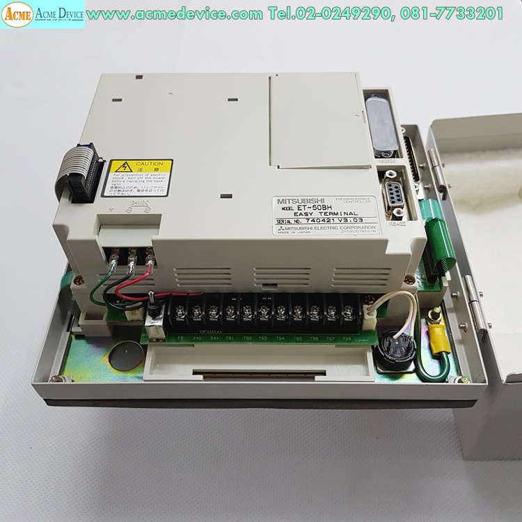 HMI Text Panel Mitsubishi รุ่น ET-50BH, Easy Termianl (สินค้าใหม่)
