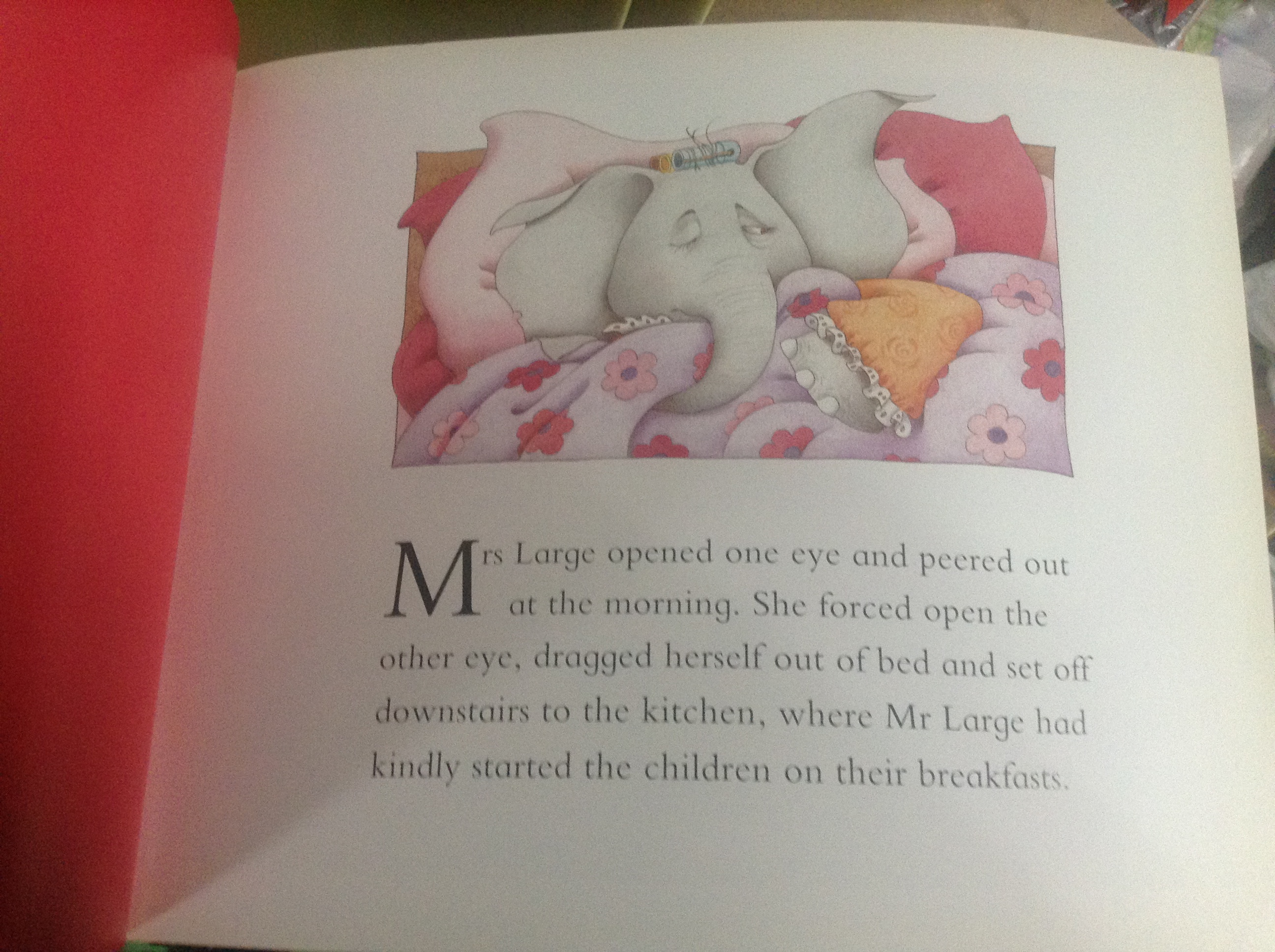 (4แถม4) Mr. Large in Charge (The Large Family) by Jill Murphy ราคา 95