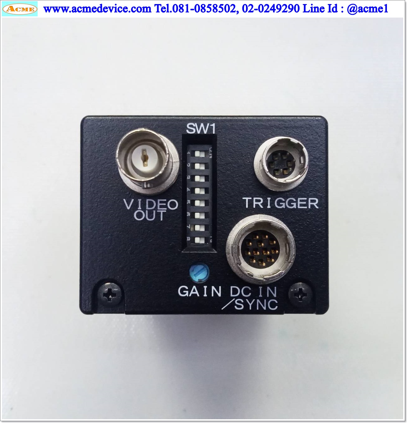 Camera JAI รุ่น CV-M538 (ขาว/ดำ) & RB-47 & HLV2-14RD