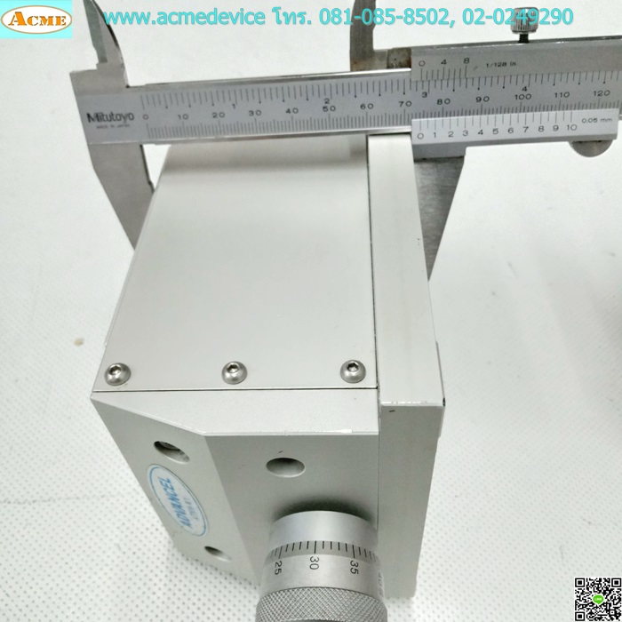 แกนสําเร็จรูป Reed Screw Advancel รุ่น ATMH-WY & Micrometer Head Mitutoyo, ขนาด 119 mm x 145 mm x 74 mm, Z Stroke ??? mm