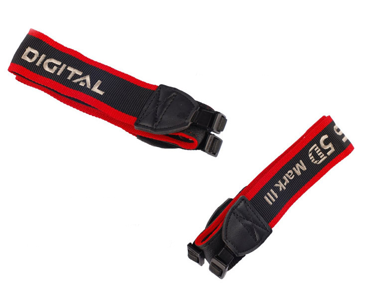 สายคล้องกล้องของเทียบ พิมพ์โลโก้ Canon 6D 7DII 7D 5Dll 5Dlll 60D 70D 80D