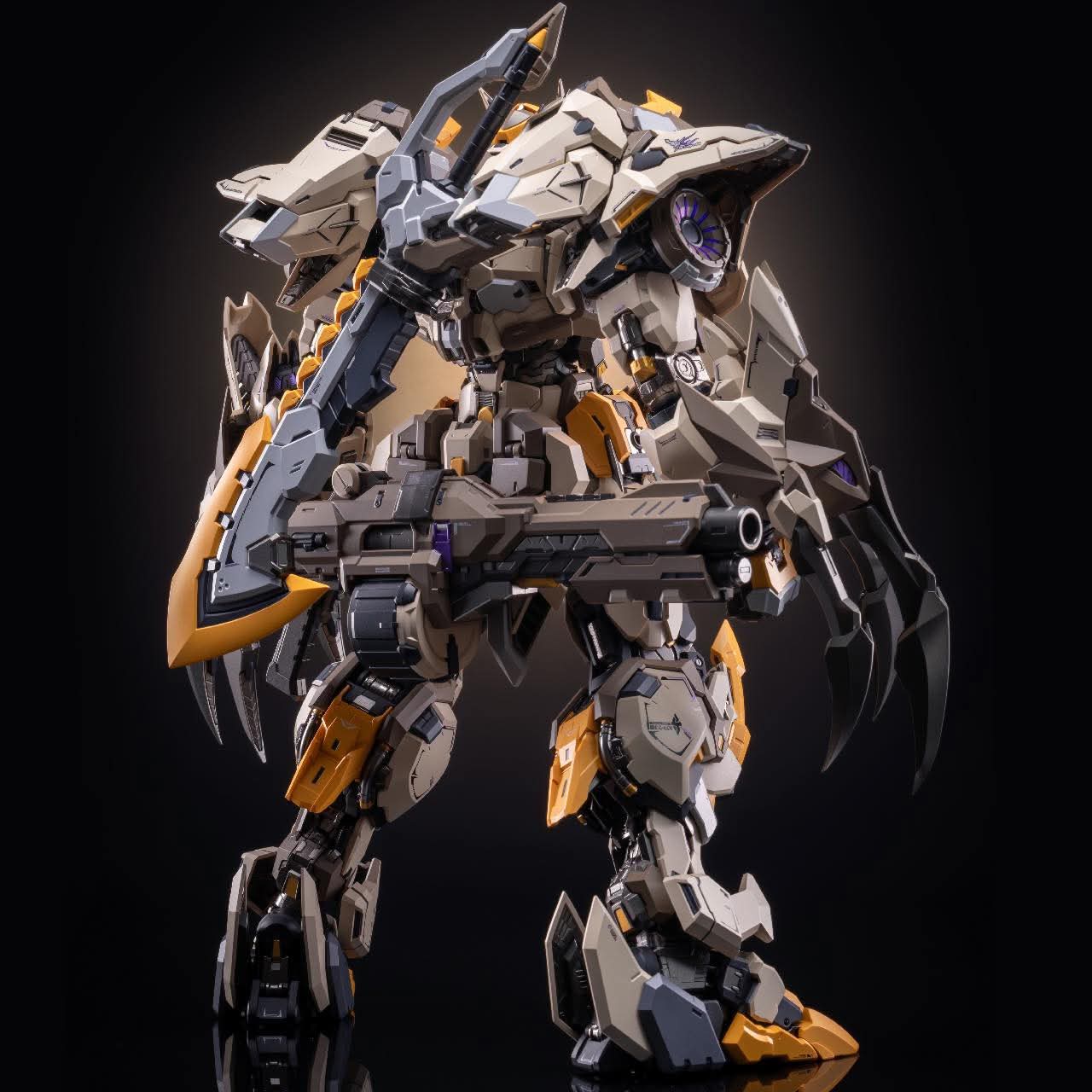 พรีออเดอร์ 1/72 MCT-E01 The Scourge of God หุ่นโลหะอัลลอยด์ประกอบสำเร็จ สูง 30 cm. ค่าย MOSHOWTOYS มา เมษา 69 Made in China