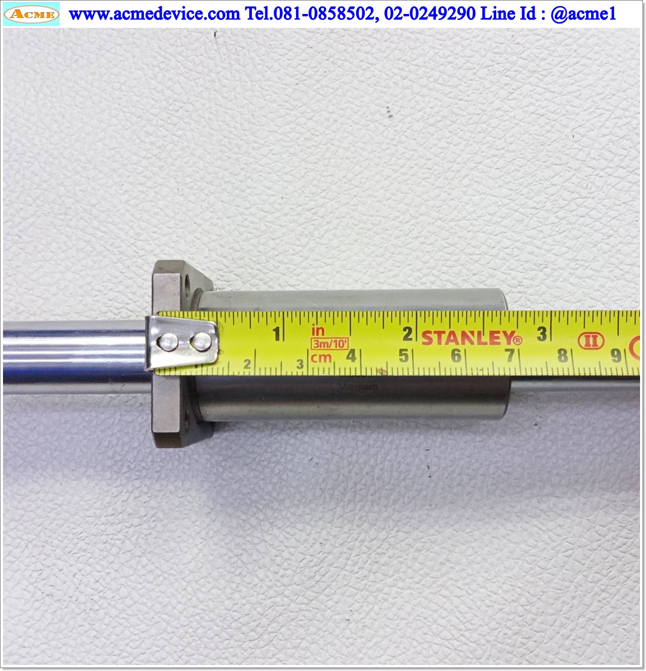 Linear Bushing and Shafts Misumi รุ่น SLHFSW16, เพลาโต 16 mm. x 405 mm.