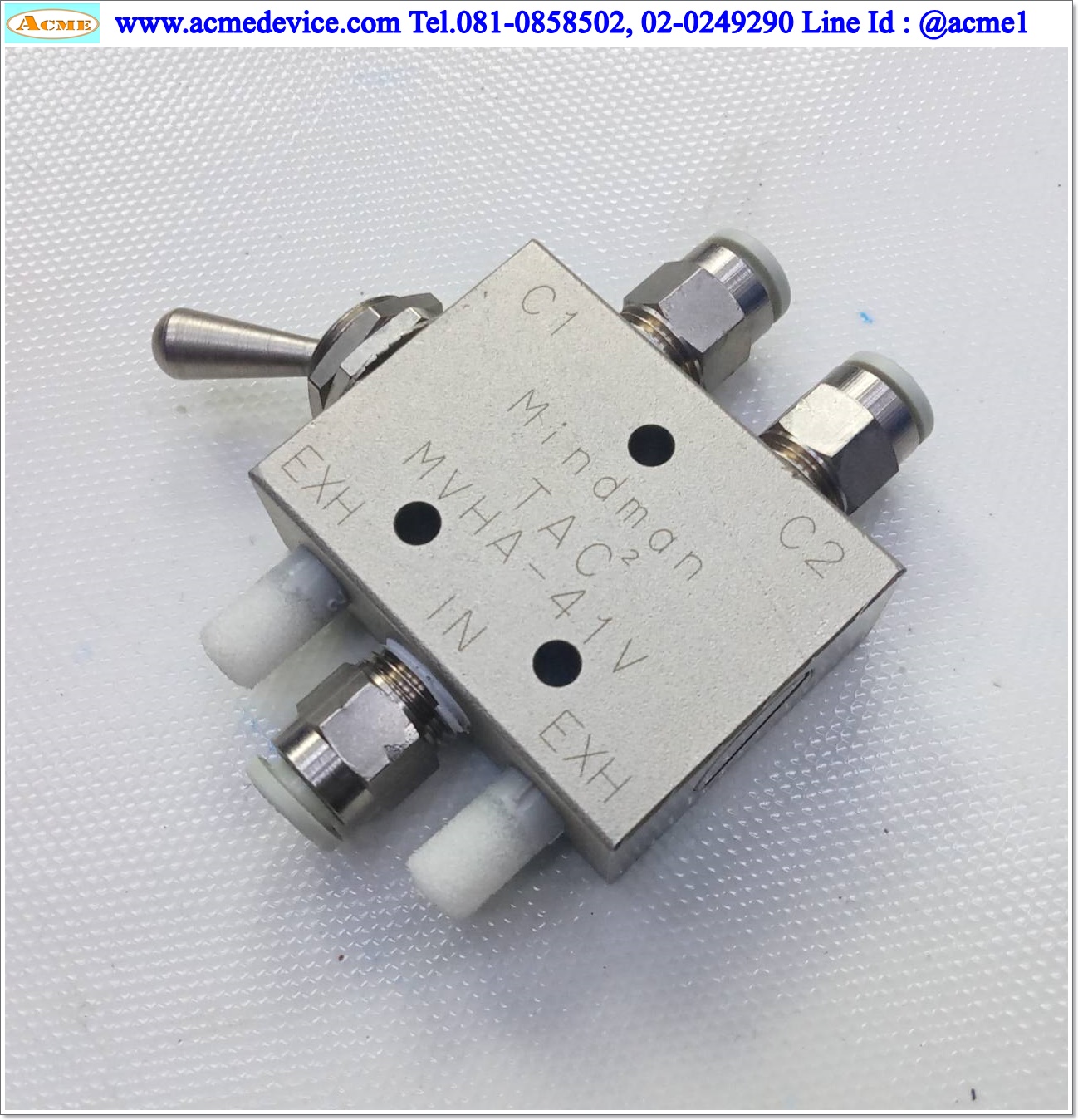 Hand Valve Mindman รุ่น MVHA-41V
