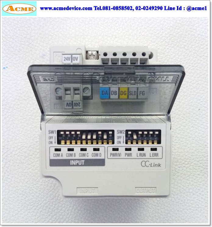 INTERFACE UNIT SMC รุ่น EX510-GMJ1, CC-Link, 24Vdc