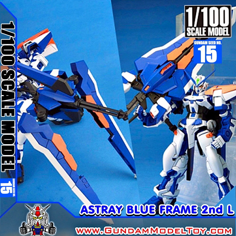  1/100 SCALE MODEL GUNDAM ASTRAY BLUE FRAME SECOND L 