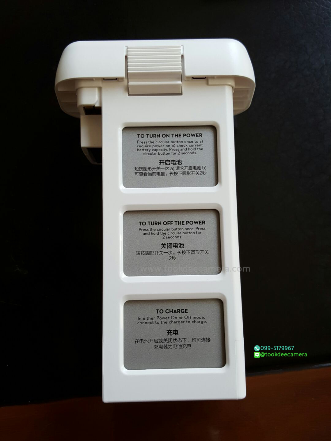 แบตเตอรี่สำหรับDji Phantom 3 Batteryของแท้