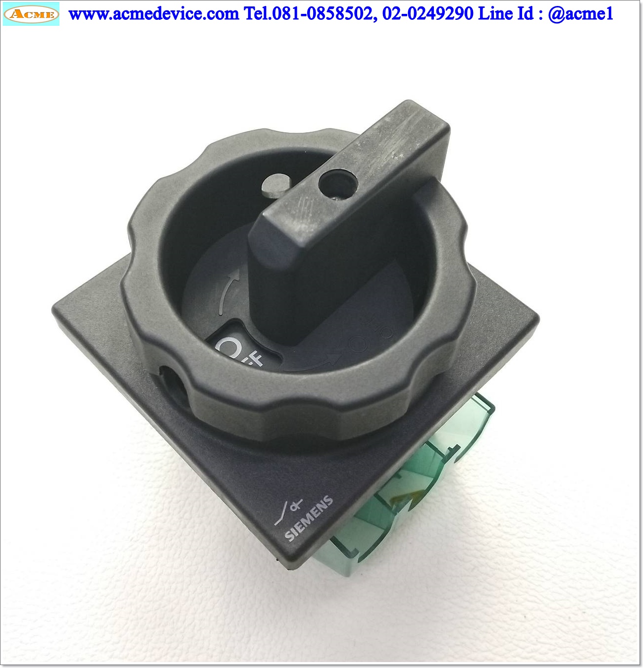 Load Break Switch Siemens รุ่น 3LD2504-0TK51, 4P, 63A, IP65, Box Terminal