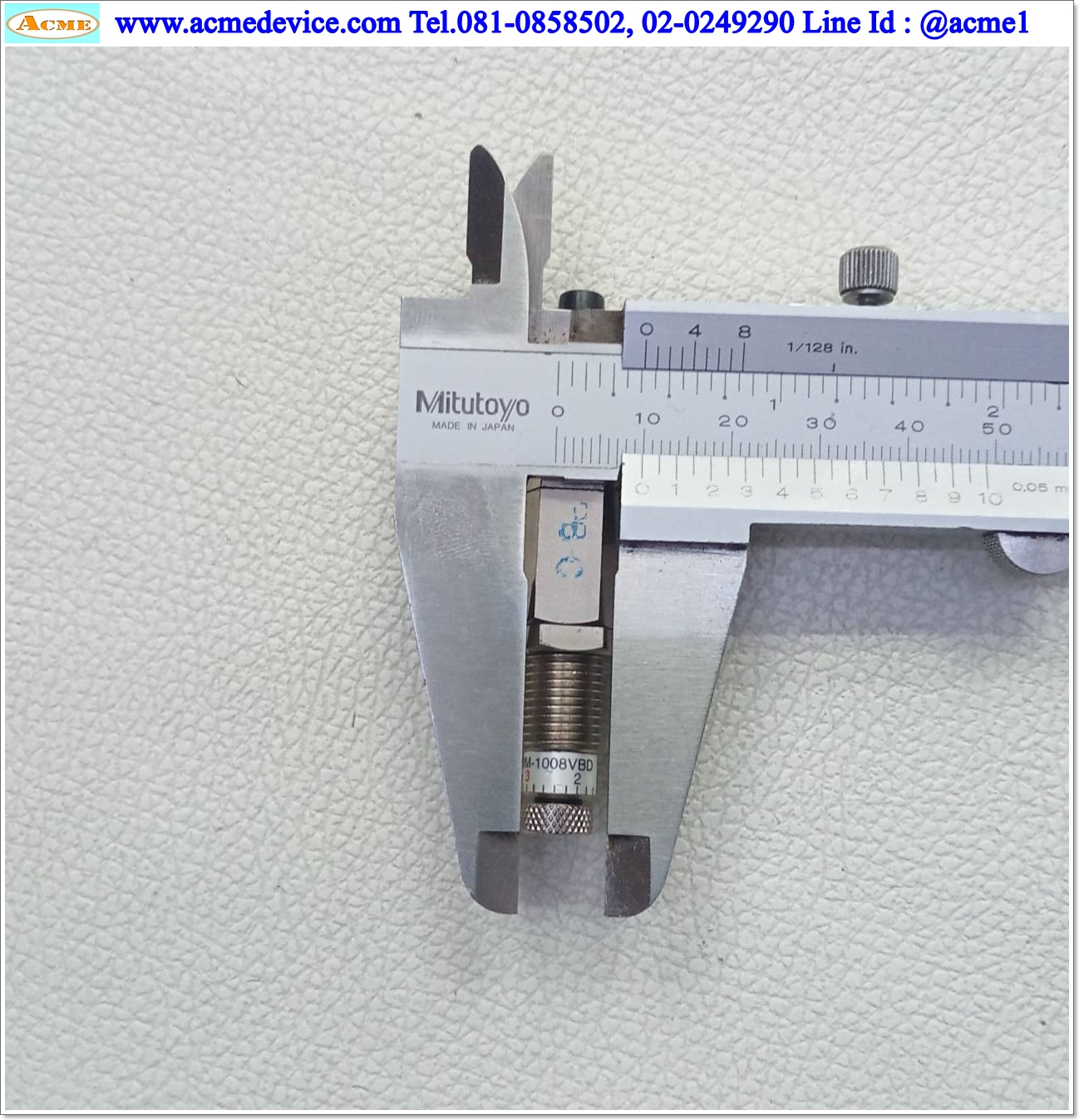 Shock Absorber FUJI LATEX รุ่น FWM-1008VBD, M10, Stroke 8mm