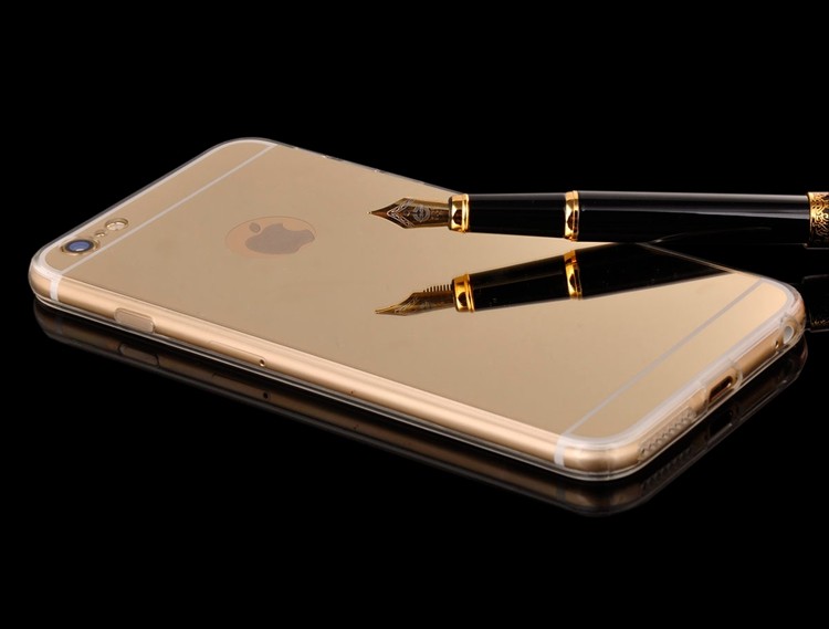 เคสสำหรับโทรศัพท์มือถือ iPhone 6/6s 4.7" TPU Ultraslim (สีเงิน/ทอง/ชมพูโรส) OEM แท้