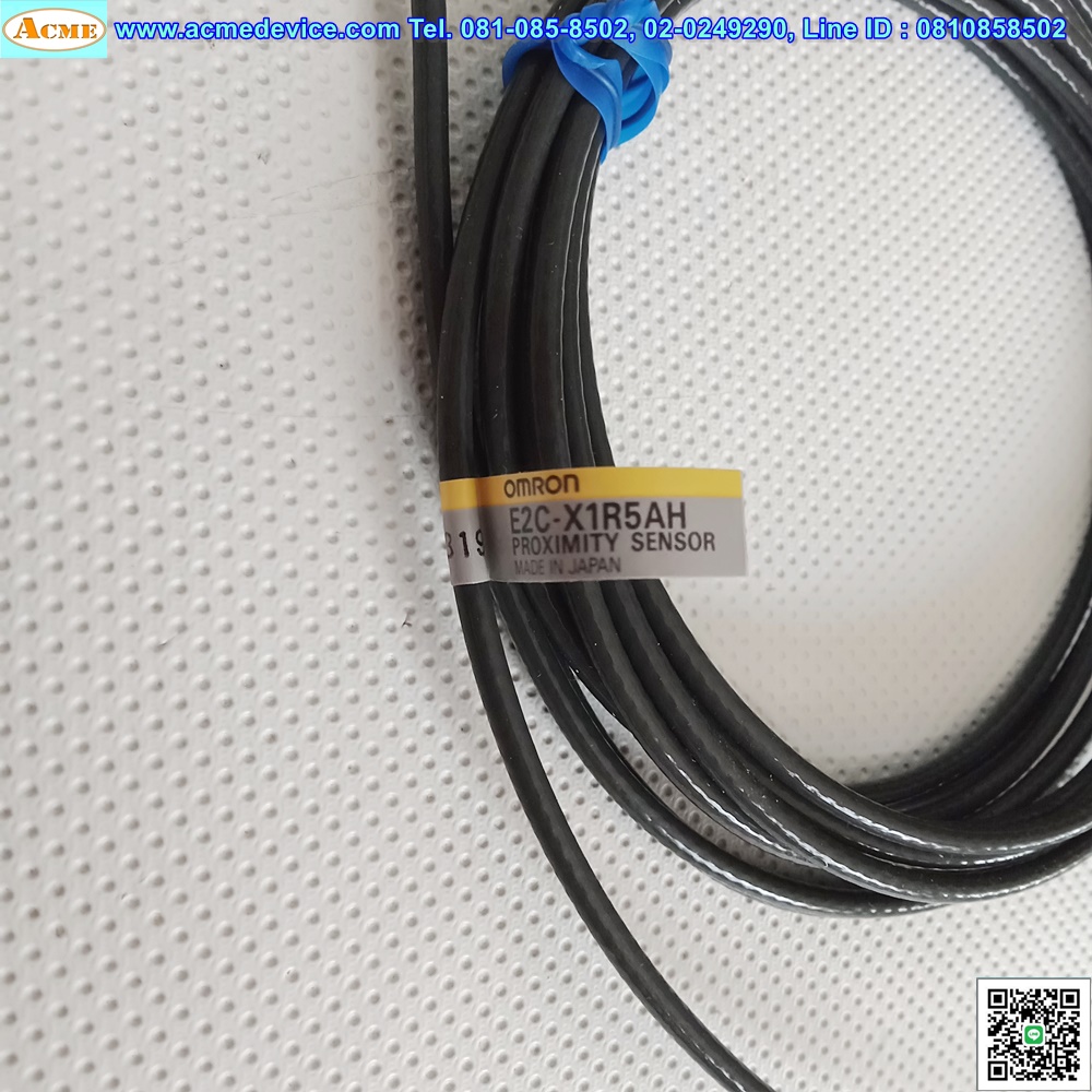 Proximity Head Omron รุ่น E2C-X1R5AH, M8 ระยะ 1.5mm, Shielded