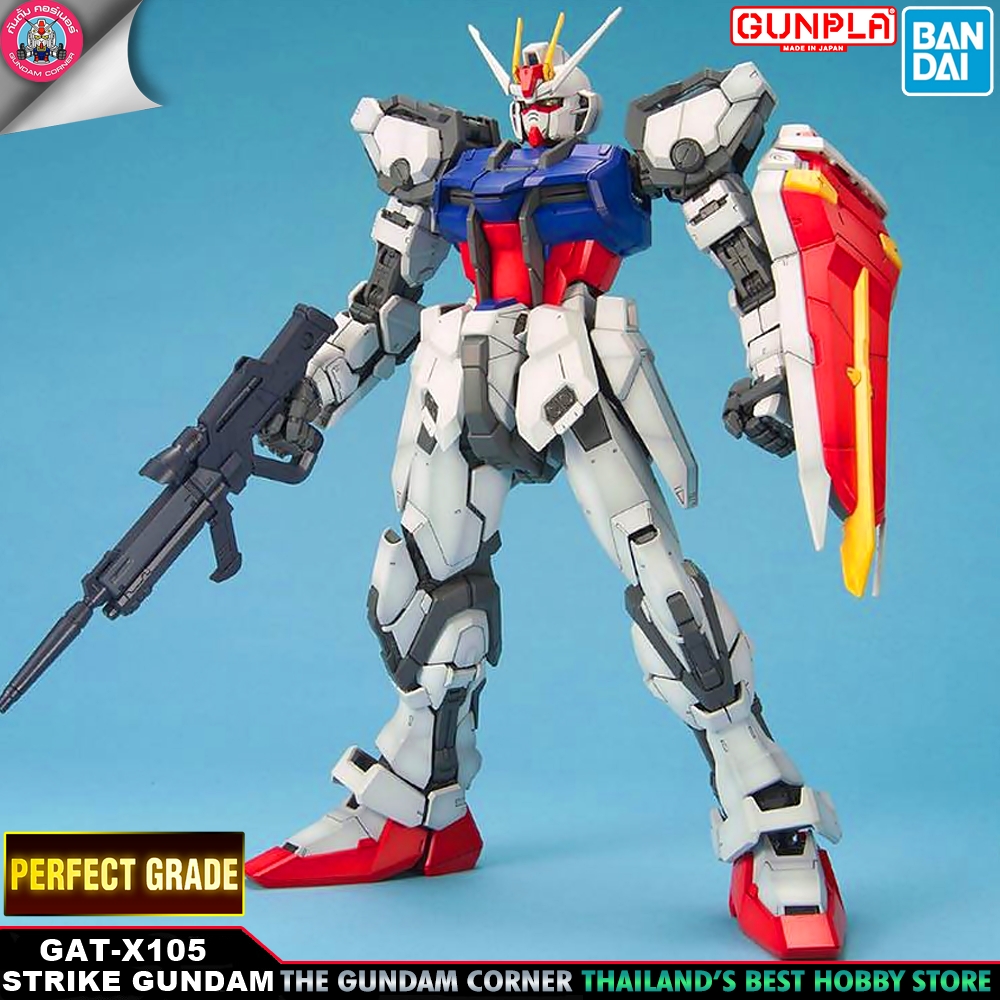 BANDAI PG PERFECT GRADE GAT-X105 STRIKE GUNDAM สไตรค์ กันดั้ม โมเดล กันดั้ม กันพลา PS TOYLAND