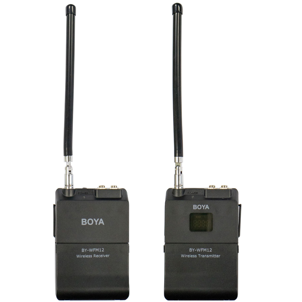 Microphone BOYA BY-WFM12 New VHF Wireless Microphone รับประกันศูนย์ไทย 1 ปี