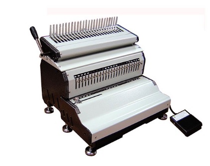 เครื่องเจาะกระดาษไฟฟ้าและเข้าเล่มมือโยก รุ่น MAC Comb-240E