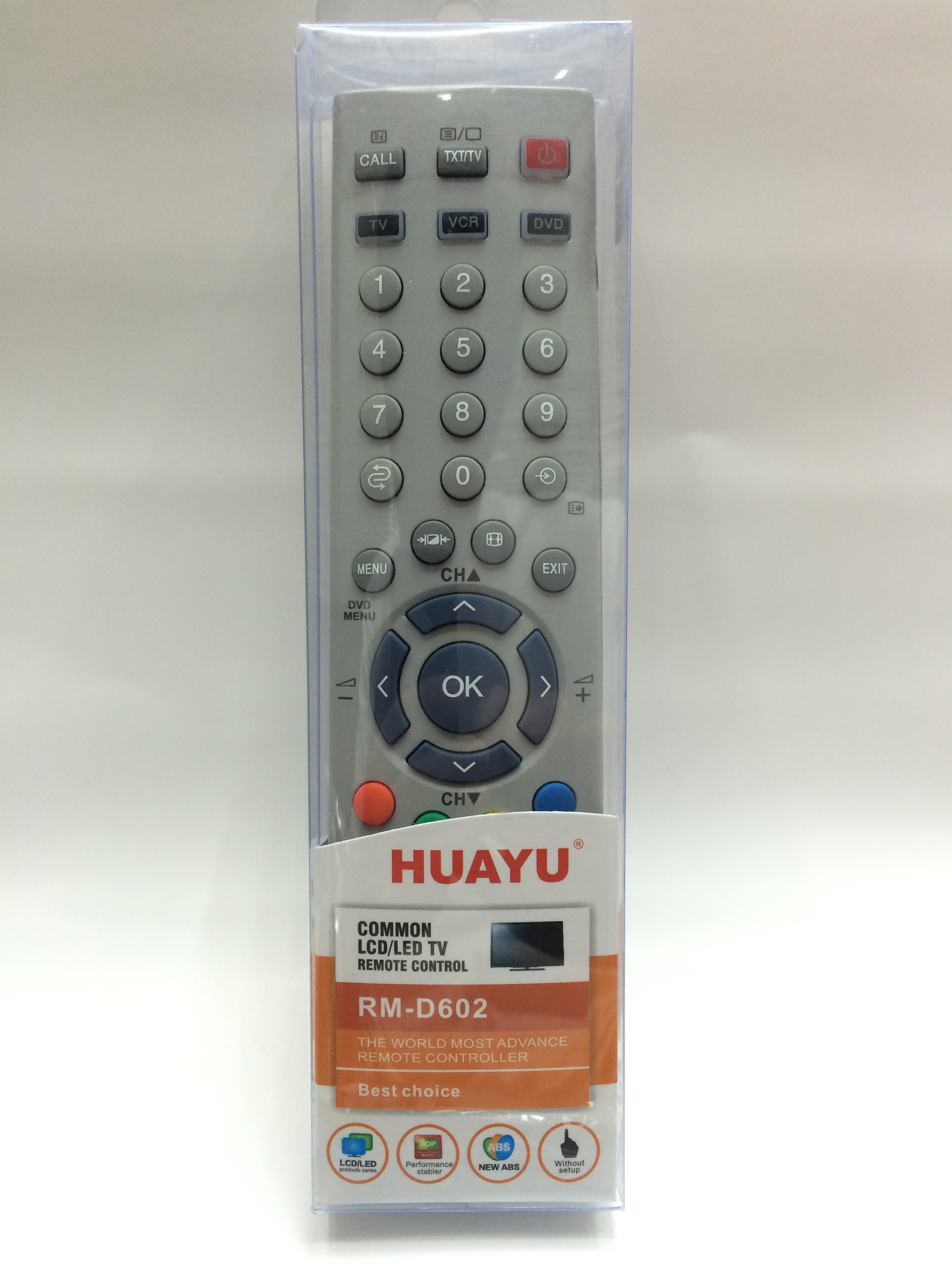 รีโมทรวมทีวี Toshiba ใช้ได้ทุกรุ่น รุ่นD602