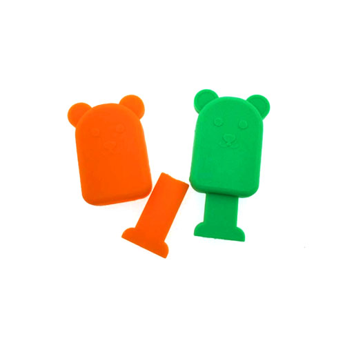 ที่กันสายขาด รูปหมี สีส้ม