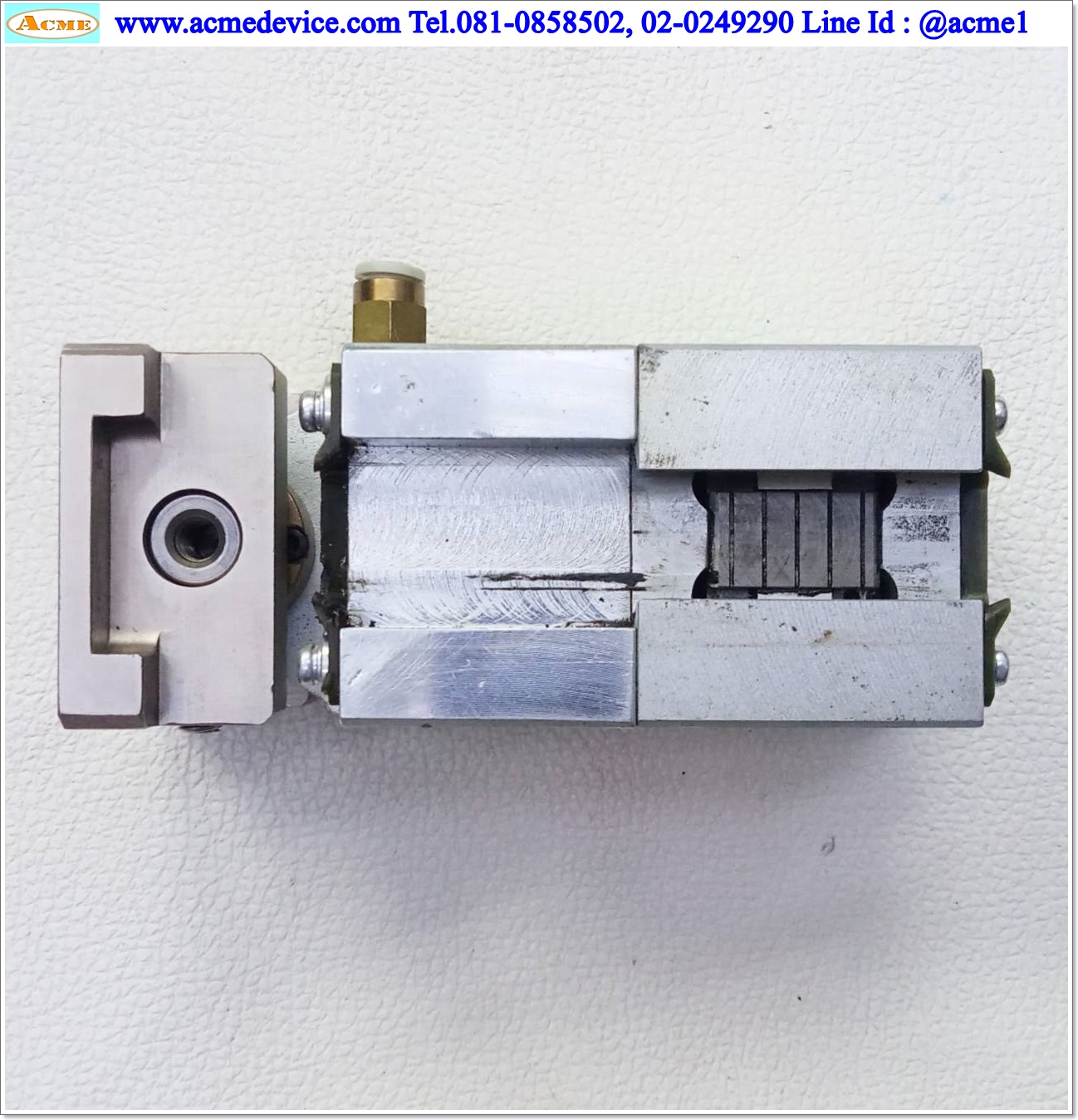 Linear Air Lock CKD รุ่น LMB-SR-20-FL603556, THK YEC67315, รางสไลด์ขนาด 20x110 mm.