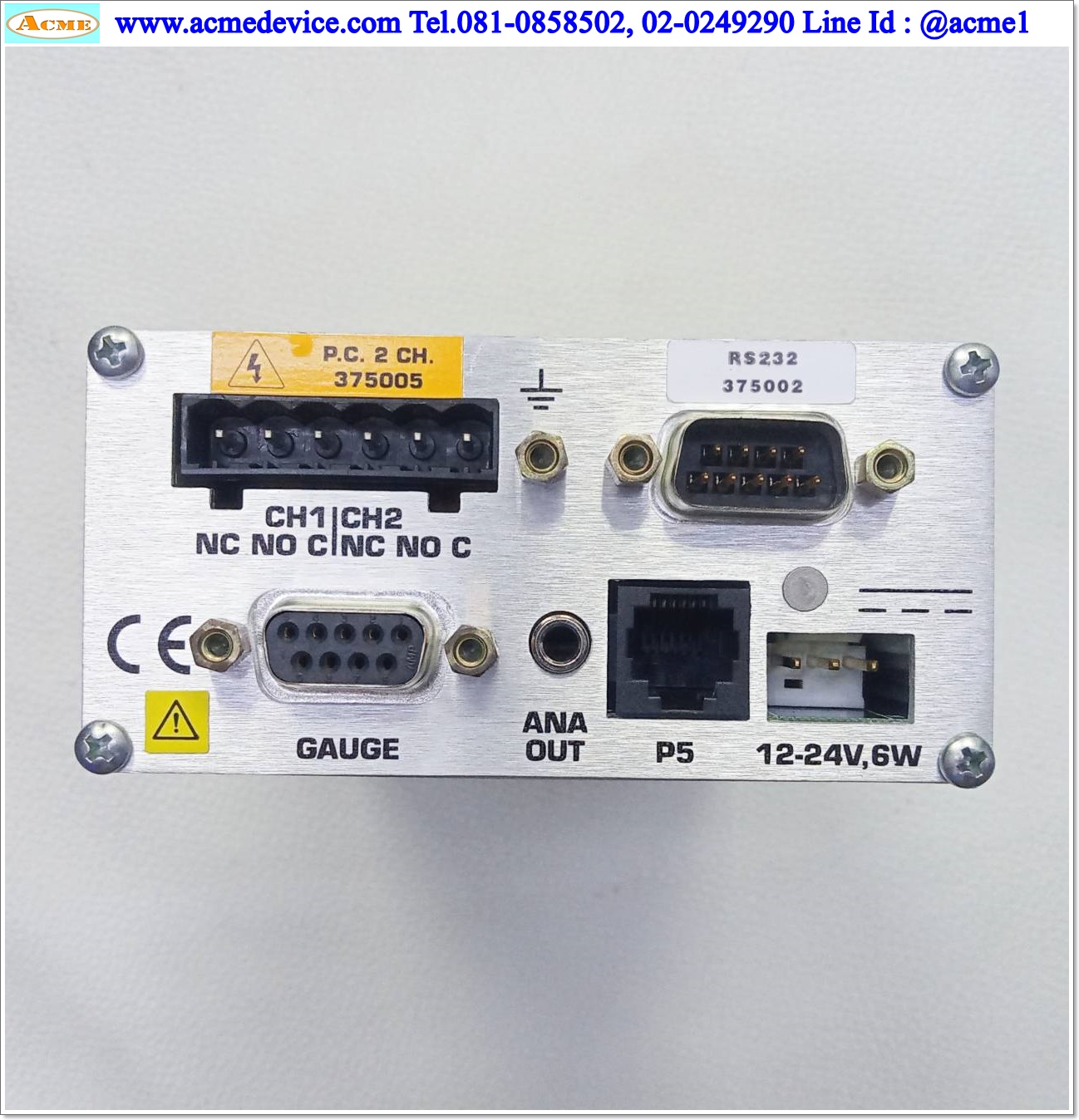 Convectron Controller Granville-Phillips รุ่น 375001-AA-T (vacuum gauge controller)