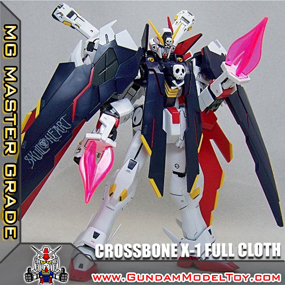 MG 1/100 CROSSBONE GUNDAM X-1 FULL CLOTH ครอสโบน กันดั้ม เอ็กซ์วัน ฟูล โคลธ