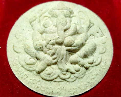 พระพิฆเนศ หลวงพ่อทวด เนื้อผง ขนาด 5 เซนติเมตร