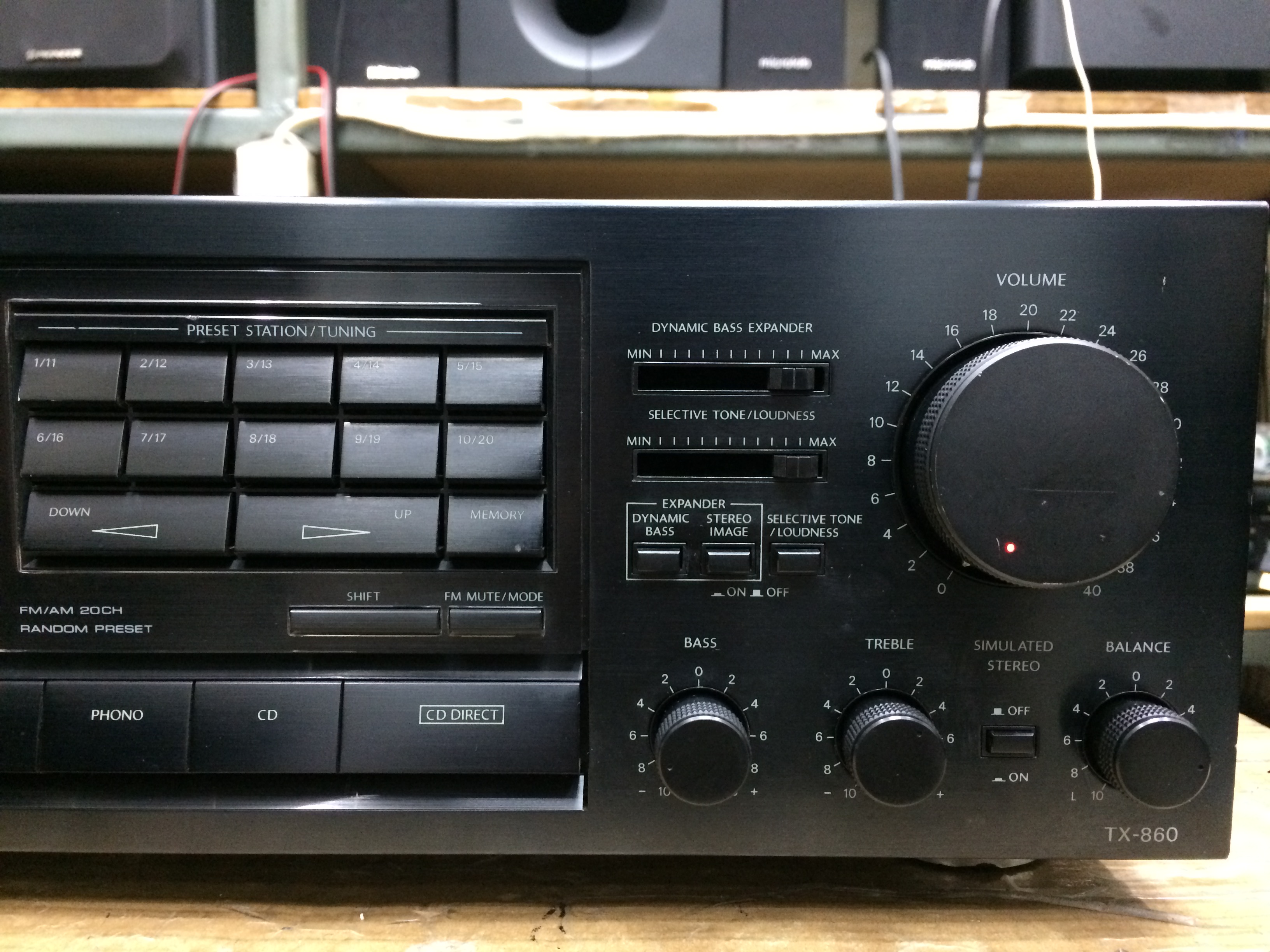 Onkyo TX-860 Quartz Synthesized Tuner Amplifier
