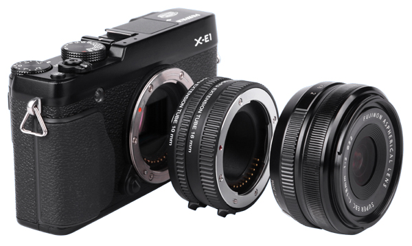 Viltrox DG-FU Automatic Extension Tube Set Fujifilm mirrorless camera