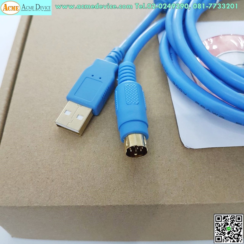 Download cable สายโหลด รุ่น GPW-CB03, HMI Pro-face, Proface GP Series Touch Screen, สายยาว 3 เมตร