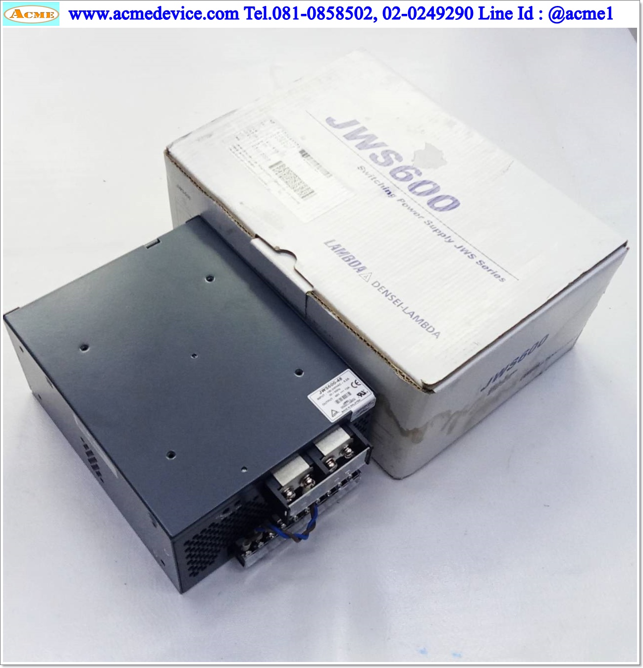 Power Supply Lambda รุ่น JWS600-48, Output 48V, 13A, 600W