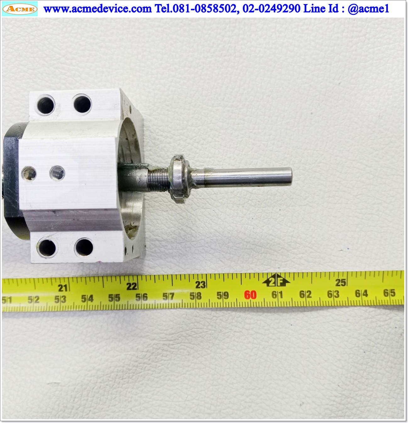 Ball Screw ??? รุ่น ???, ขนาดเพลา 12 mm. x 620 mm., Stroke 485 mm., Pit 5 mm.