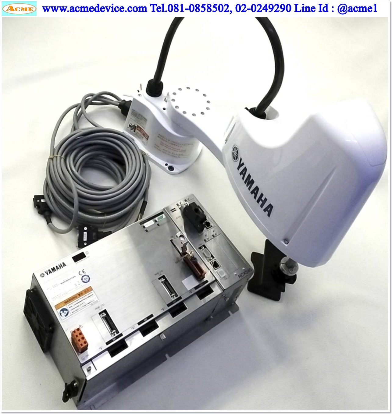 SCARA Robot Yamaha รุ่น YK400XE-4 & Controller RCX340, Arm Length 400 mm., 4Kg., 2020