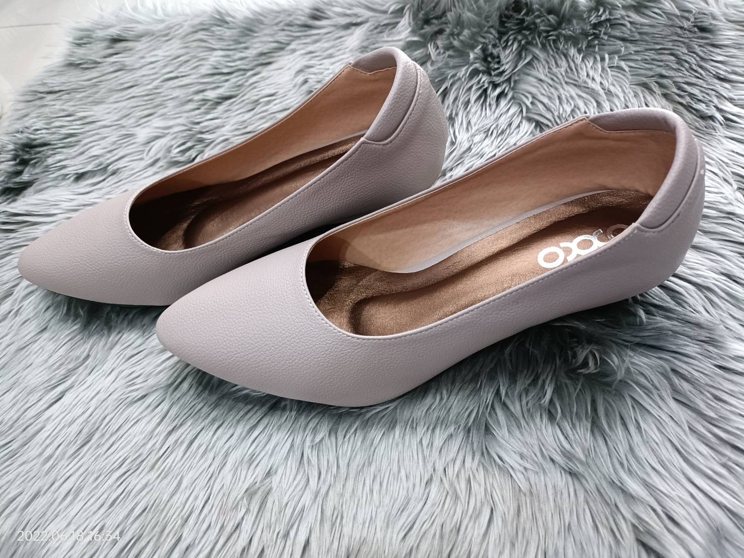 รองเท้าส้นเตี้ย 1 นิ้ว Size 41