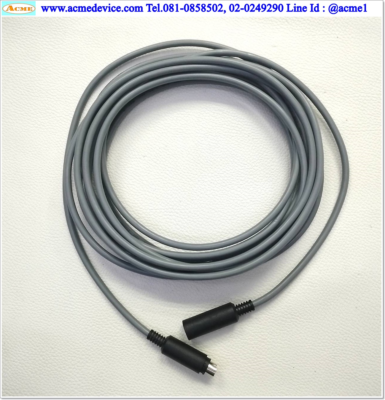 Mini Din 6 Pin Extension Cable, Male to Female, 6M