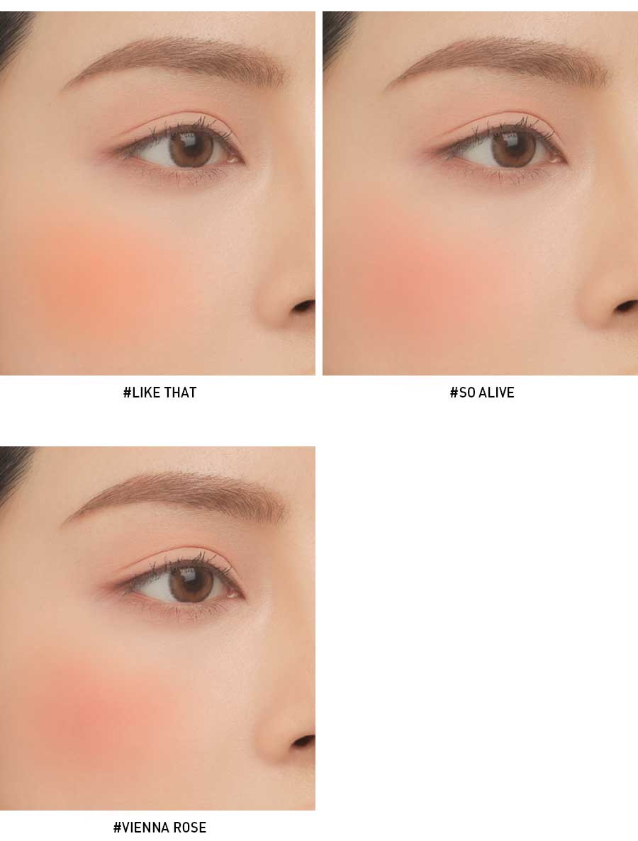 บลัชออนเนื้อลิควิด3CE Velvet Liquid Blush on 3.4g สี Vienna Rose