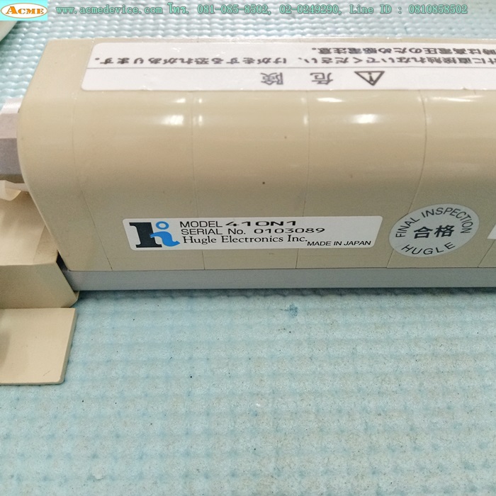 Ionizer Controller Hugle รุ่น 411N1-2 + Ionizer Bar 410N1, 100Vac (bar มีตำหนิ 1 ชิ้น)
