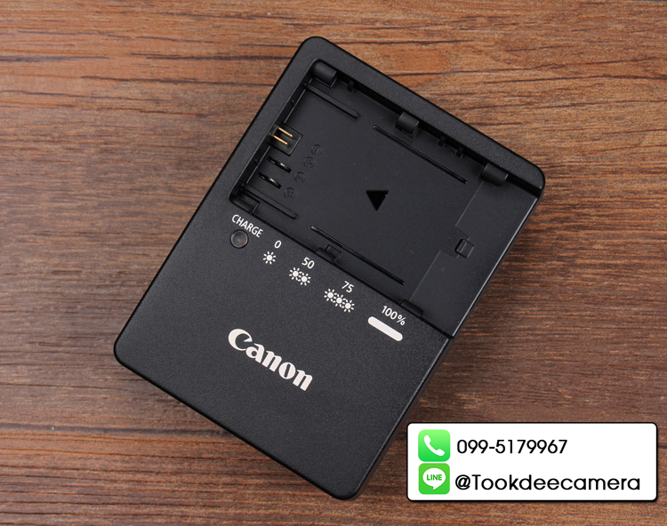 แท่นชาร์จแบตเตอรี่ ยี่ห้อ canon รุ่น LC-E6 For LP-E6 ของแท้ (PreOrder รอสินค้า 10-14วัน)